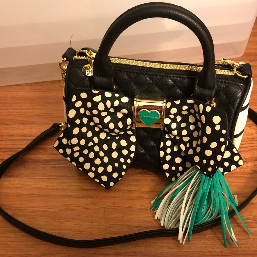 Betsey Johnson Small Crossbody with Bow